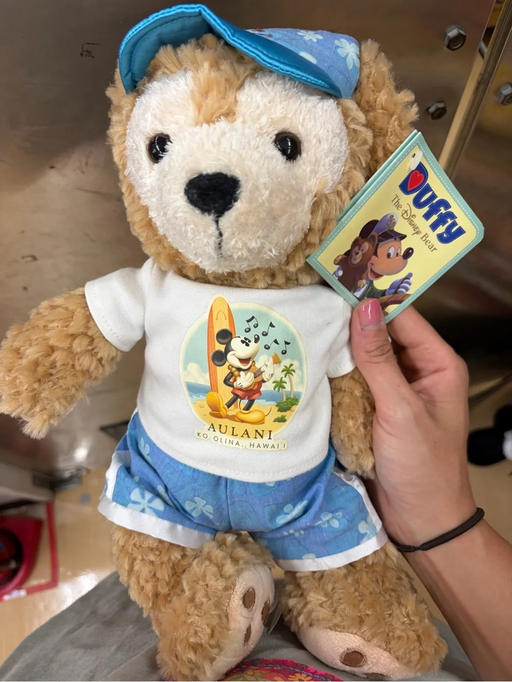 Pair of NWT Disney Aulani Duffy and Shellie May 12 Inch Teddy Bears